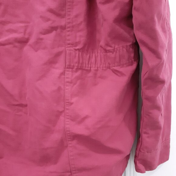SOLDNEW Berne Work Coat SZ XL Pink Canvas Softstone Sanded Duck Barn 100% Cotton - Picture 8 of 15